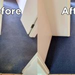 Before & After Carpet Steam Cleaning
